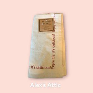 Natural Home 4 pack cloth napkins